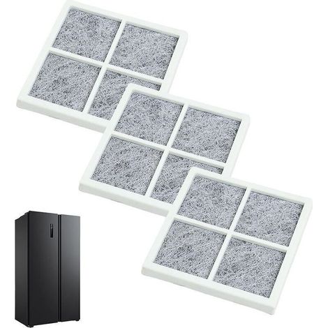 Filtro aria per frigorifero LG Pure n Fresh, 3 filtri aria di ricambio, LG Pure Fresh, per frigorifero/purificatore d'aria LG LT120F, ADQ73214405, ADQ73214404, ADQ73214408 (1/4)