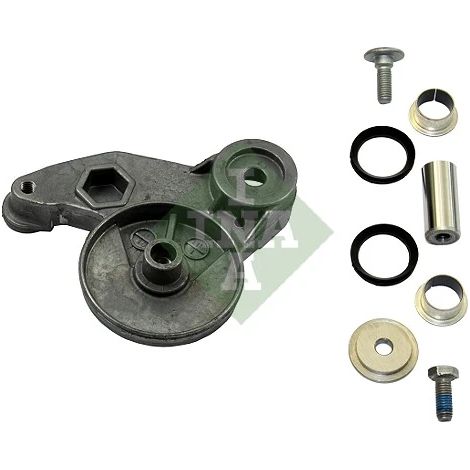 Kit de réparation, bras de serrage - courroie trapézoïdale INA 533 0117 10 AUDI