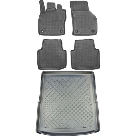 Juego de alfombrillas para Skoda SuperB iV Sedán a partir de 2020: alfombrilla para coche + alfombrilla para maletero. (1/5)