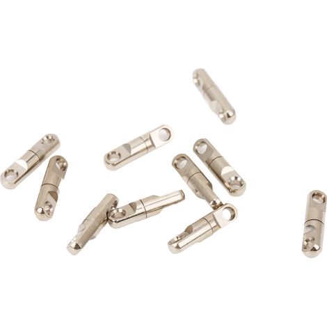 Lot de 10 émerillons de pêche résistants et simples, haute résistance, 5 mm / 0,2 pouce. (1/5)