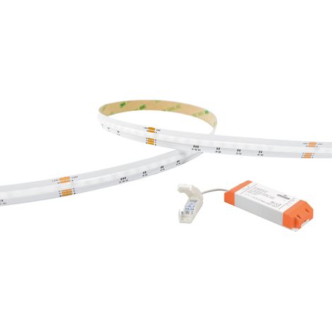 FLEXICOB RG Ruban 24V LED COB RGB + Blanc 4000K 96W 1800lm 50000h 120° IRC 90 ARIC 55502