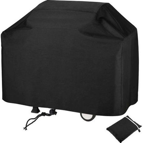 Housse Barbecue – Couverture de Grill Anti-Vent/Anti-UV/Anti-l'eau/Anti-l'Humidité/Antipoussière 147x61x117cm (1/5)