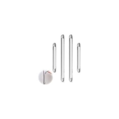 Lot de 4 protections de bord de portière de voiture transparentes en caoutchouc - Protection de bord de porte de voiture - Protection de bord de porte de voiture (1/5)