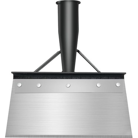 Pelle Jardinage, Outillage de Jardin, Pelle de Nettoyage Multifonctionnelle, Dispositif de Désherbage, Grattoir à Percussion, pour Espace Extérieur, Maison, Ferme 21 cm sans Poignée en Bois (1/5)