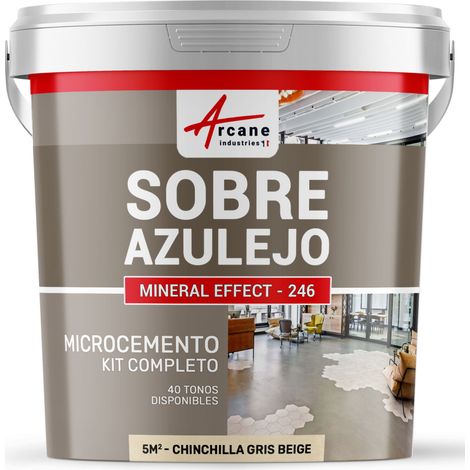 Microcemento sobre azulejos