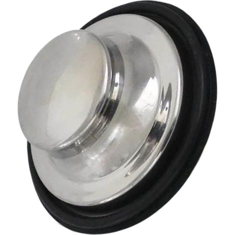 Bouchon de Vidange Lavabo Caoutchouc Souple Bouchon de Vidange pour Évier de Cuisine et Lavabo de Salle de Bain Étanche et Facile à Nettoyer (1/5)