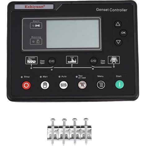 SL6120U GéNéRateur ContrôLeur LCD DéMarrage Automatique Genset BoîTe de Contrôle Terminal Panneau de Charge Terminal Alternateur Partie 6120 (1/5)