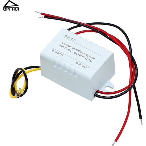 12-V-DC-Notstromversorgung mit automatischer und nahtloser Batterieumschaltung (1/4)