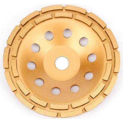 Naxunnn – 230-mm-Diamantscheibe – 22,2 mm Bohrung – Turbo für Beton, Marmor, Granit, Mauerwerk – Lange Lebensdauer, gesintert (1/5)