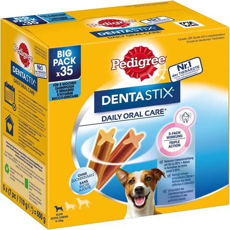 Pedigree Hundesnack Denta Stix Daily Oral Care 550 g / 35 Stück Hundeleckerlis