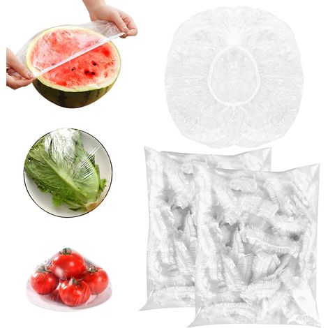 200 sachets de film alimentaire extensibles en plastique (1/5)