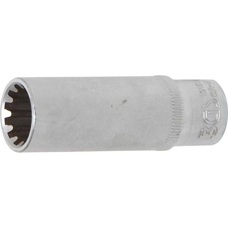Douille pour Clé Gear Lock Longue 6,3 mm (1/4) - 11 mm - Précision et Durabilité, Acier, Zones Difficiles - D-Work (1/5)