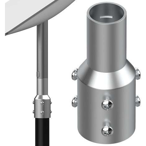 Adaptador de manguera Starlink, diseñado para la antena parabólica Starlink de segunda generación, junta reductora de mástil de adaptador de manguera de 2,0 pulgadas, adecuado para mástiles de TV y sa (1/5)