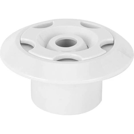 Buse de massage ronde blanche rotative à 360° de 5 cm (2 pouces) pour piscine et spa - Accessoires pour piscine et spa (1/4)