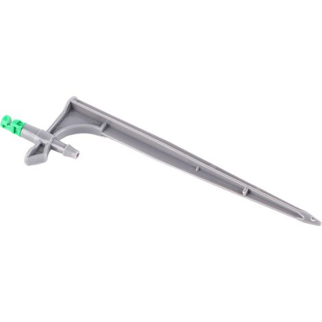 Confezione da 20 gocciolatori per irrigazione con inserto per alberi da frutto, per giardinaggio, diffusione a 180° (verde)