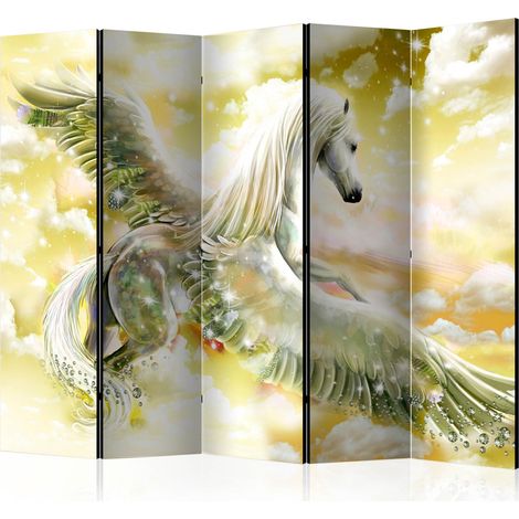 Paravento - Pegasus (Yellow) II [Room Dividers] - 225x172 (1/4)