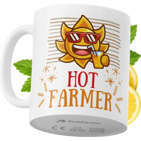 Lustige Kaffeetasse mit witzigem Textdesign für Bauern – ideal für Geburtstage, Namenstage und Feiertage. Hochwertige Tasse für besondere Anlässe, ob zu Hause, im Büro oder bei der Arbeit. Farbe: Weiß