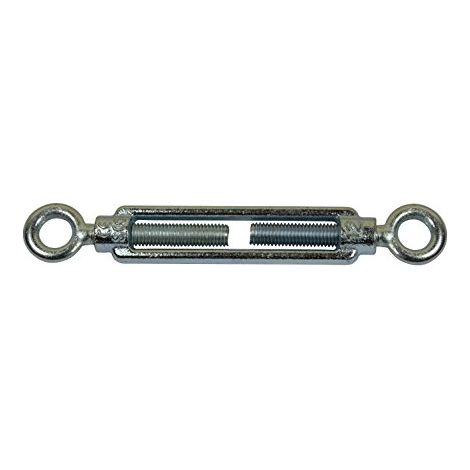 Corderie Italiane 006044871 Tenditori due occhi zincati, M 8-6 pz (1/4)