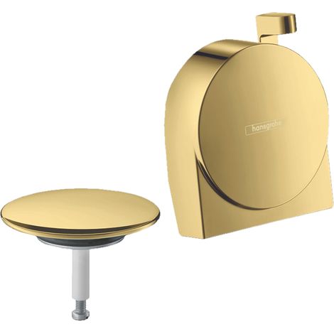 Hansgrohe Exafill S - Set esterno bocca di erogazione per vasca da bagno, color oro lucido 58117990 (1/5)