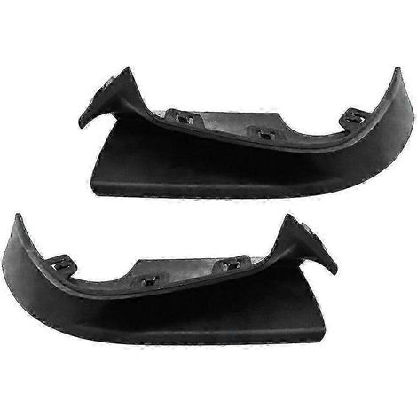 1 paire de supports extérieurs de pare-chocs avant pour X3 X4 G01 G02 2018-2021 51118070393/51118070394, garniture de calandre latérale - Noir (1/5)