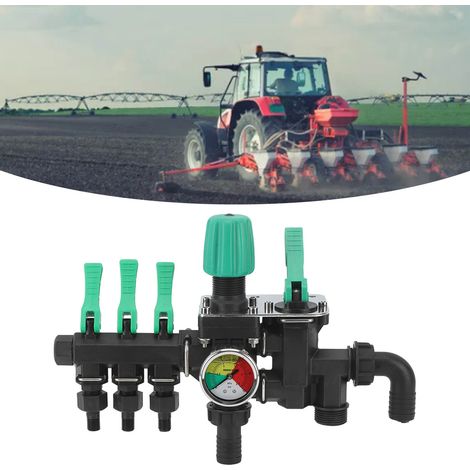Hochdruck-Shunt- und Hauptstabilisatorschalter für Landwirtschafts- und Pflanzenschutzspritzen, 3-Wege-Wasserverteiler (ohne Zwangsbeaufschlagung) (1/5)