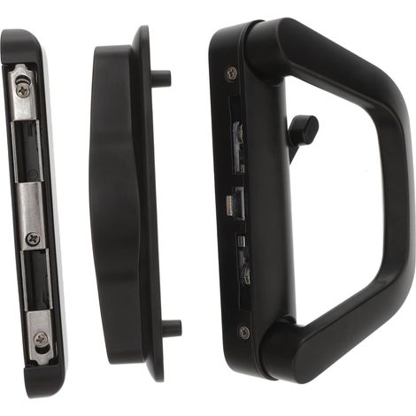 de porte coulissante Operitacx avec serrure réversible pour