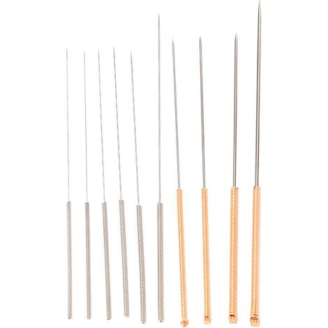 Kit de limpieza de boquillas de acero inoxidable (10 agujas) para impresoras 3D (0,15–1,0 mm) (1/5)