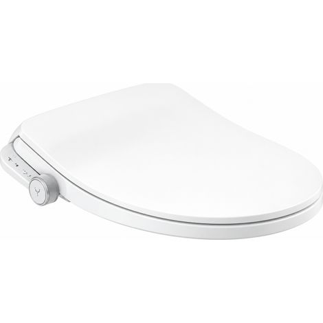 Abattant Toilette WC ROCA avec Fermeture Amortie In Wash HC Rond Blanc - A804053001