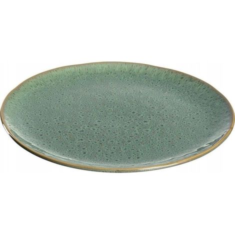 Leonardo Matera Plato cerámico verde 27 cm