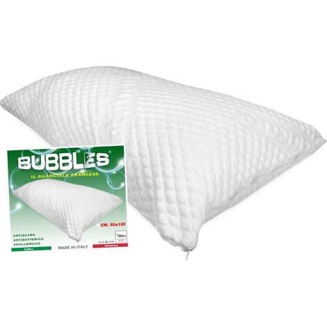 GUANCIALE letto 1 PIAZZA E MEZZA FRANCESE 1 1/2P MIS. CM. 50X120 antiacaro
