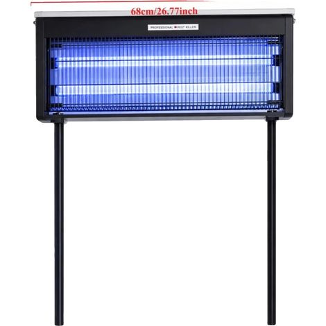Lampada antizanzare a energia solare, per uso esterno, 601 (1/2)