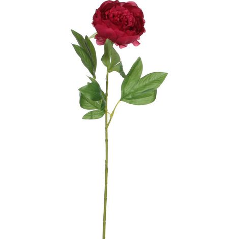 Mica künstliche Pfingstrose dunkelrosa 76 cm Kunstpflanzen
