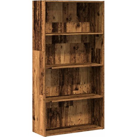 Maison Exclusive - Estantería madera de ingeniería color envejeci