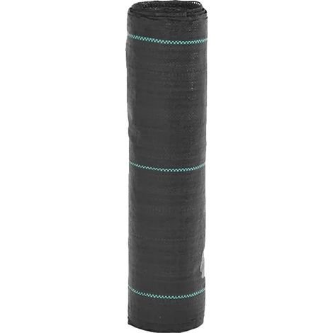 Unkrautschutzgewebe, Polypropylenmaterial, 0,5 Meter Breite, 25 Meter Länge, 100 g/m², UV-stabilisiert (1/5)
