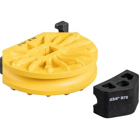 Segment de pliage + bloc coulissant D3/4" R75 581230