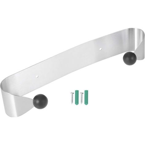 Porte-rouleau de papier essuie-tout mural, support en acier (1/5)