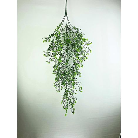 Guirlande de fleurs artificielles suspendue, plante pour la maison, le jardin et la décoration de mariagevert (1/5)