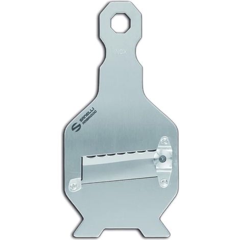 Affettatartufi in Acciaio Inox - Lama Ondulata con Regolatore da 0,2 a 3 mm e Manico da 20,5 cm (1/2)