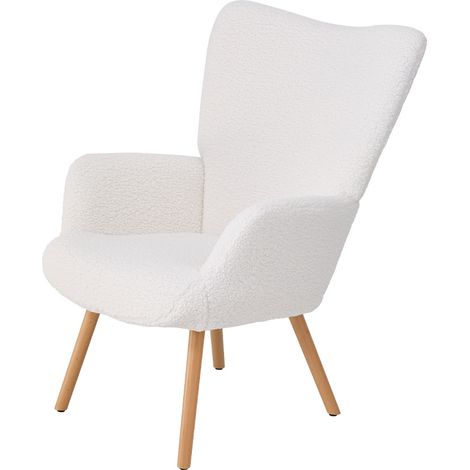 Modern Sherpa Fleece Leisure Chair (1/3)