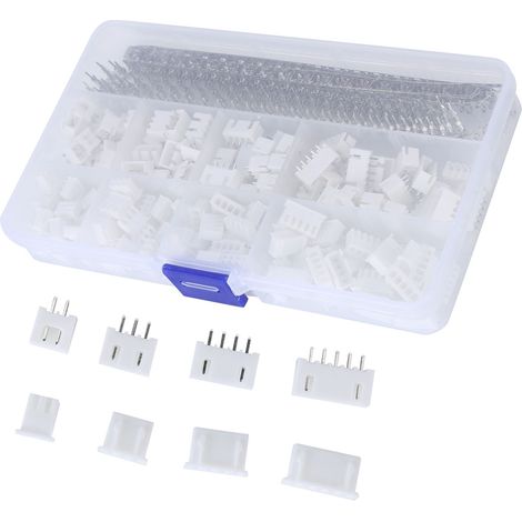 Kit d'assortiment de 560 cosses à sertir pour câbles électriques, diamètre 2,54 mm (1/5)