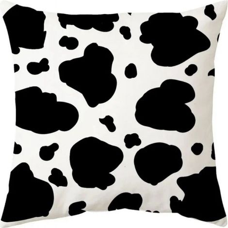 Taie D Oreiller - Coton Linen - Imprimé Léopard - Double Face - Pour Canapé Chaise Lit Bureau Extérieur - 40x40 cm (1/5)