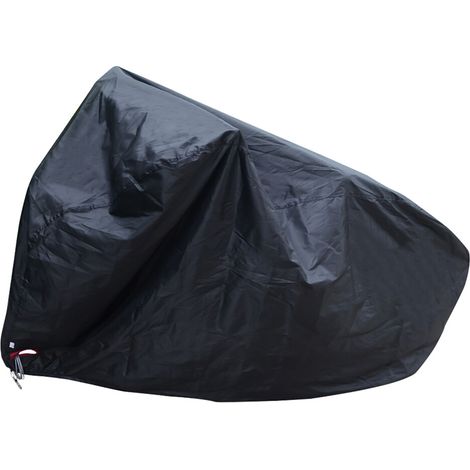 Housse de vélo extérieure imperméable et antirouille, robuste, pour VTT et vélo de route. Housse de rangement pour moto avec trou pour cadenas. (1/5)