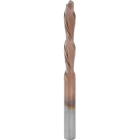 Double Edged Cutter Durable Hard Tungsten Steel CNC End Milling Cutter for Wood Cutting4x4x25x55L