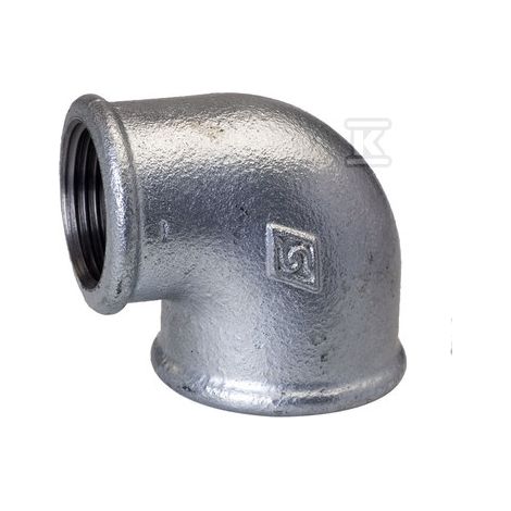 Codo reductor A1 NR6 3/4X1/2 galvanizado
