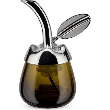 Alessi MSA32 DEGUSTATORE DI OLIO D'OLIVA FIOR D'OLIO, 18-10 Acciaio, Verde (1/4)