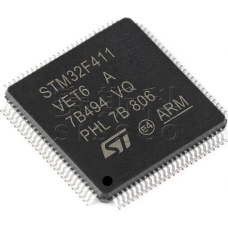 STM32F411VET6 and STM32F412RET6 electronic components (set of 5)