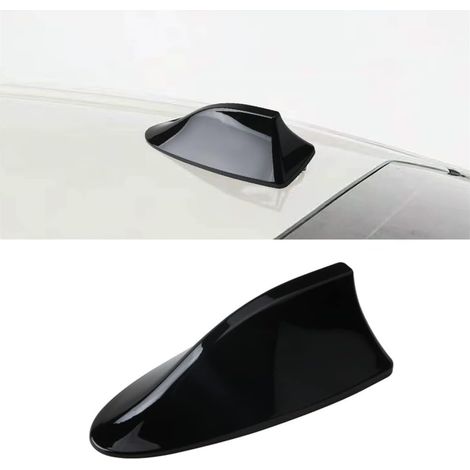 Antenne Voiture Aileron Requin - 1 Pièce - ABS - Signal AM/FM Stable - Pour SUV Et Berlines - Noir