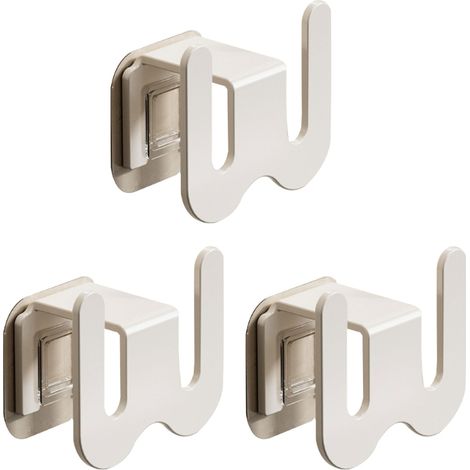Porte-chaussons mural sans perçage pour salle de bain et toilettes, avec crochet de rangement et étagère à chaussures pratiques.-AquaForge