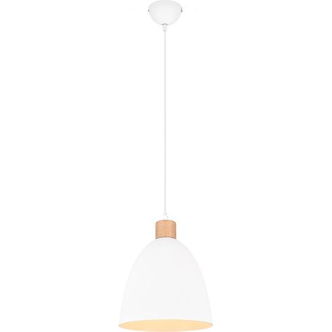Suspensión pequeña cocina Jagger White Metal Trio Lighting (1/5)