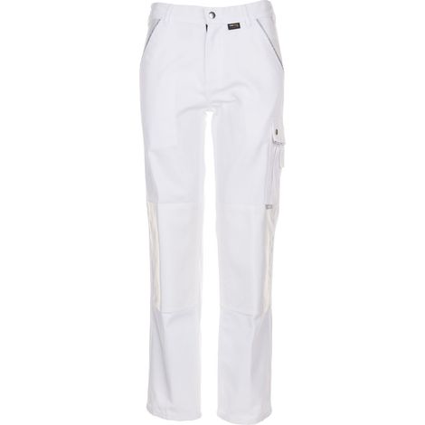 Pantalon Canvas 320 blanc/blanc Taille 26 (1/4)
